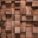 WOODEN CUBES - Premium Wallpaper Rolls