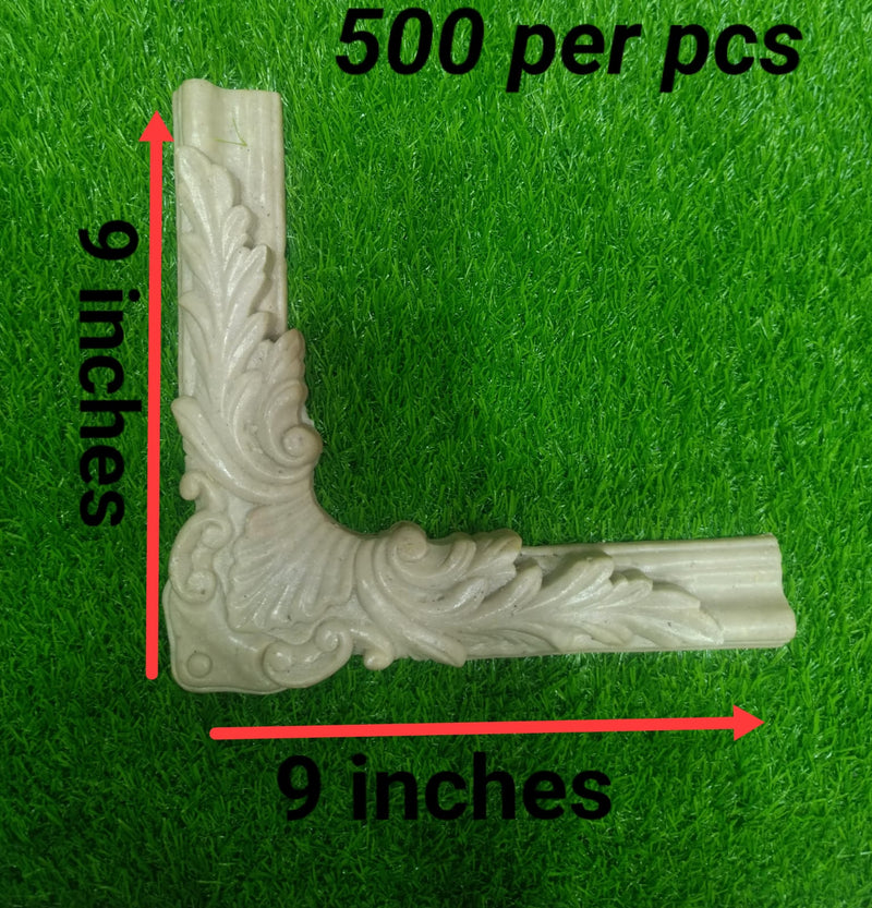 flower wall molding corners / French wall moulding flowers