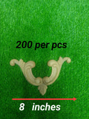 flower wall molding corners / French wall moulding flowers