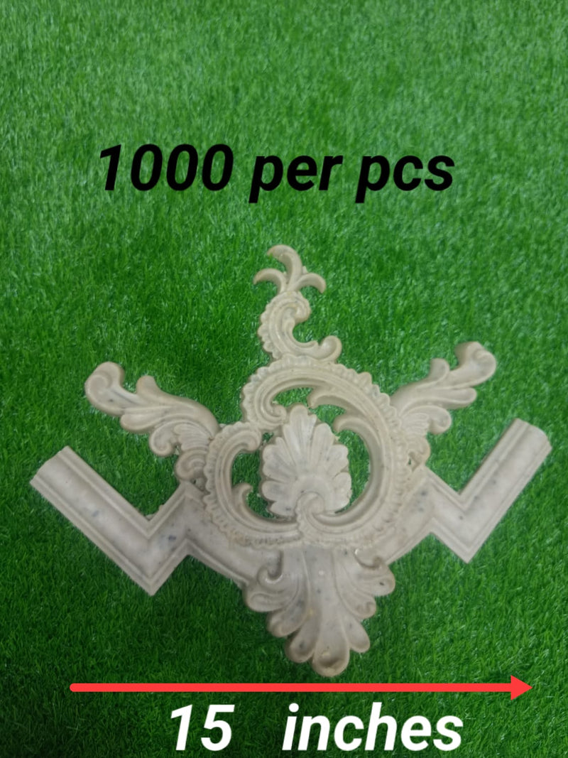 flower wall molding corners / French wall moulding flowers