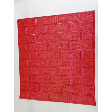 3d Wallpaper Fomic / self adhesive wall paper / bricks wallpaper fomic