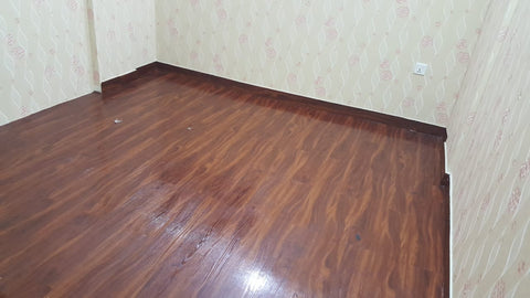 Vinyl Flooring Red Burgandi Wood Textured Rubber Floor 030