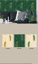 PEACOCK WHISPERS - GOLDEN TIMES WALLPAPER ROLLS color ps1501-ps1503