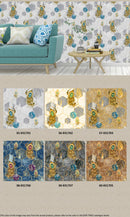 PEACOCK PATTERN - GOLDEN TIMES WALLPAPER ROLLS 931701 - 931707