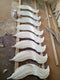 fiber feather leaf for wall