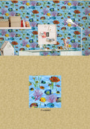 AQUATIC ARRAY - CROWN WALLPAPER ROLLS A380802