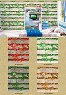 FLORAL FENCE - CROWN WALLPAPER ROLLS HH180802-HH180805