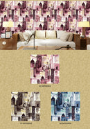 CITYSCAPE SKETCH - CROWN WALLPAPER ROLLS MK930902-MK930906