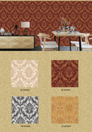 TRADITIONAL TAPESTRY - CROWN WALLPAPER ROLLS SN3902-SN3906