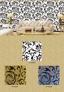 PALACE STYLE - CROWN WALLPAPER ROLLS  HS0308-HS0309
