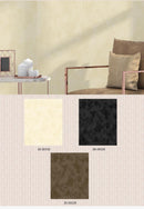 Modern Plain Textured Stucco / Venetian Plaster PVC Wallpaper - METALLIC WALLPAPER ROLLS 20132-20135