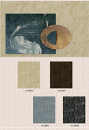 Modern Faux Marble Textured PVC Wallpaper - METALLIC WALLPAPER ROLLS 20034-20037