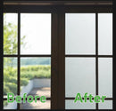 frosted paper window and door blur glass cover multiple sizes / glass paper / window glass paper / decorative glass film