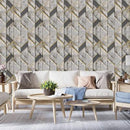 Modern Triangles - Premium Wallpaper Roll