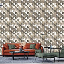 Metallic Shapes - Premium Wallpaper Roll